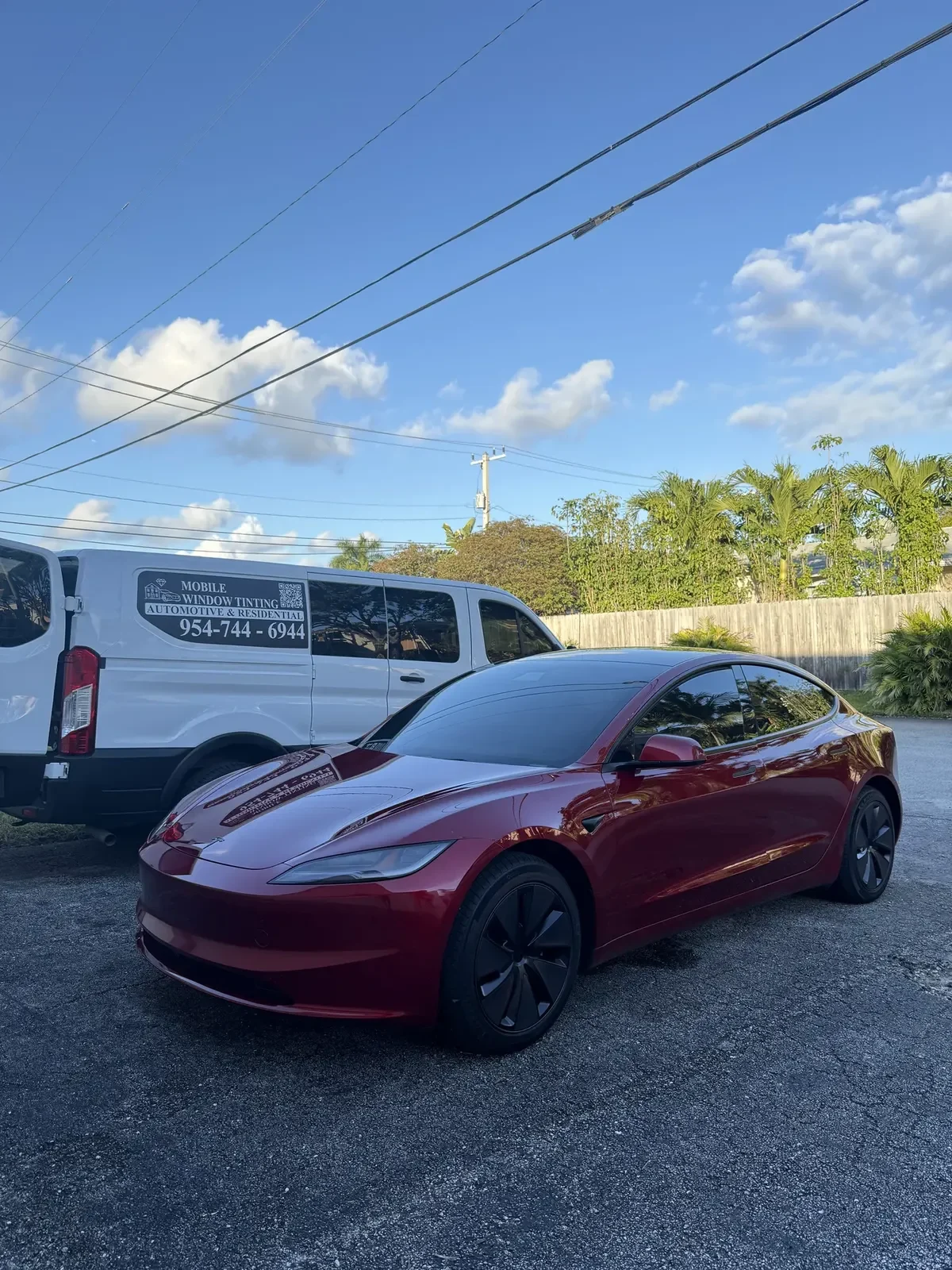 Mobile Window Tinting & Nano Ceramic Films in Broward County, FL at Diamond Tint Solutions